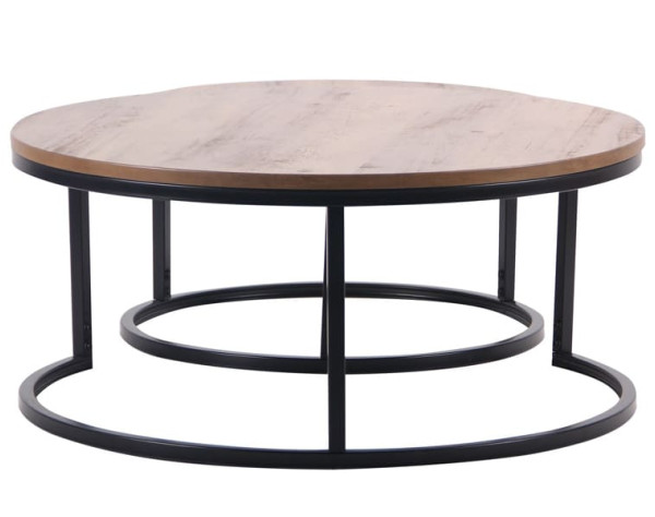 Стіл журнальний AMF Colorado-1 Чорний/МДФ Дуб шервуд-9