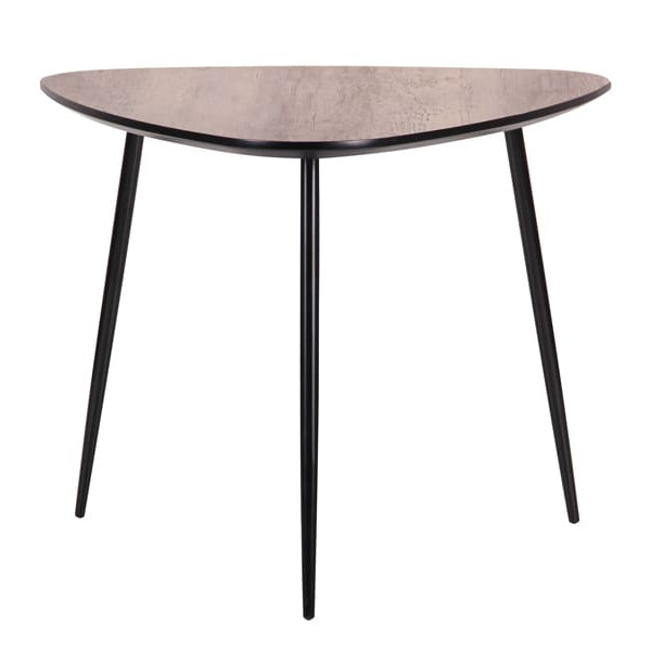 Стол журнальный AMF Kentucky-1 Черный/МДФ Дуб шервуд-0