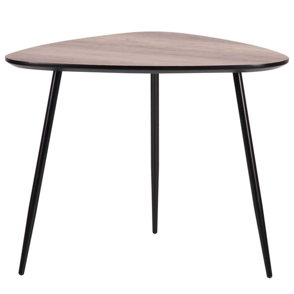 Стол журнальный AMF Kentucky-1 Черный/МДФ Дуб шервуд-2