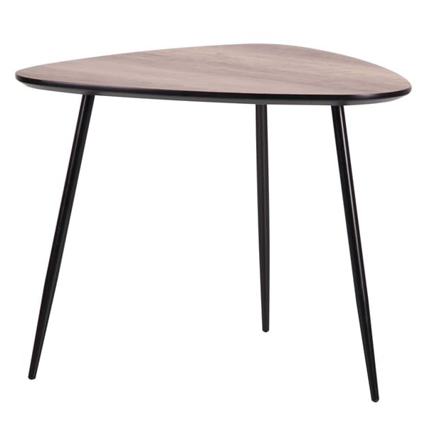 Стол журнальный AMF Kentucky-1 Черный/МДФ Дуб шервуд-3