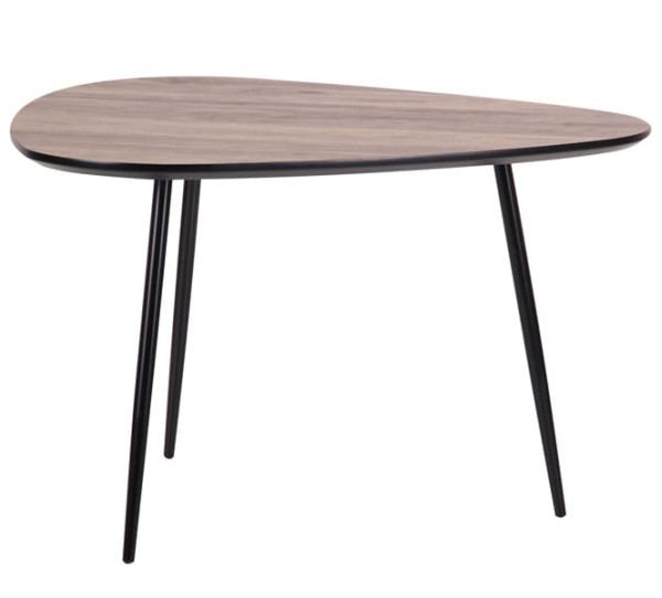 Стіл журнальний AMF Kentucky-2 Чорний/МДФ Дуб шервуд-3