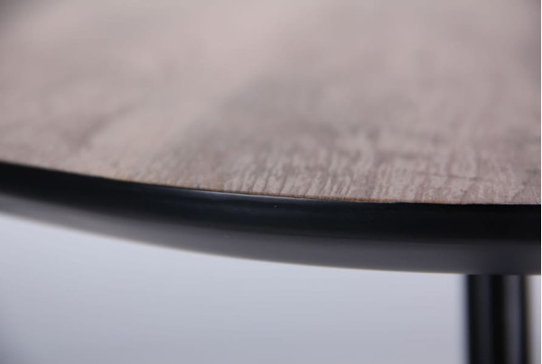 Стіл журнальний AMF Kentucky-2 Чорний/МДФ Дуб шервуд-6