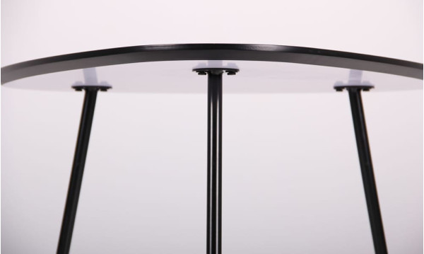 Стіл журнальний AMF Kentucky-2 Чорний/МДФ Дуб шервуд-7