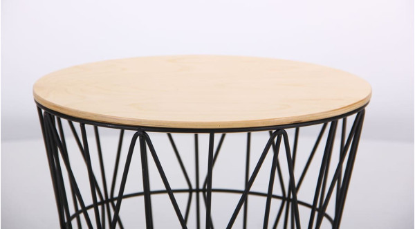 Стіл журнальний AMF Rosella чорний-1