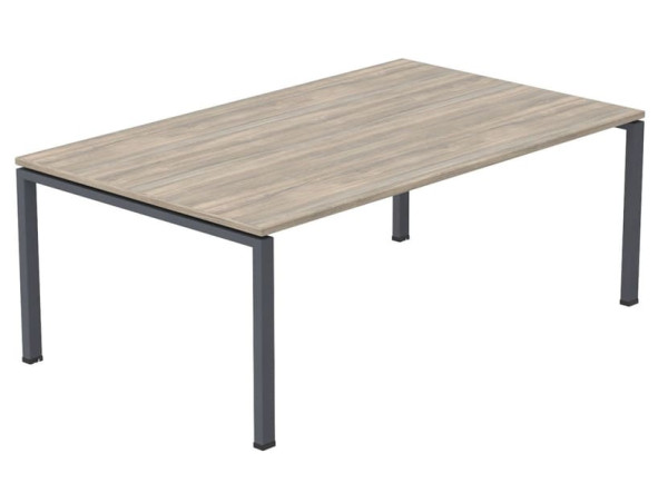 Стол журнальный AMF SIG-300 1187 мм Черный графит Вяз Либерти Дымчатый-0