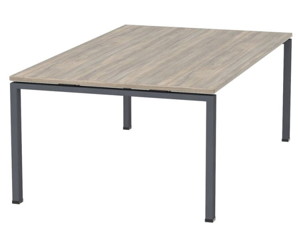 Стол журнальный AMF SIG-300 1187 мм Черный графит Вяз Либерти Дымчатый-1