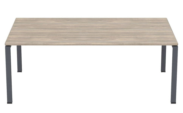 Стол журнальный AMF SIG-300 1187 мм Черный графит Вяз Либерти Дымчатый-3