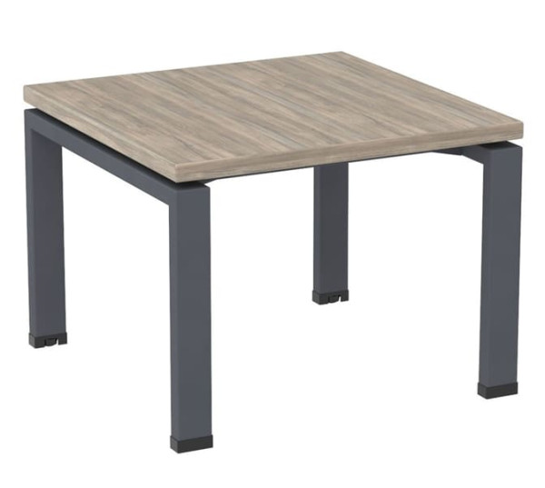 Стол журнальный AMF SIG-300 600 мм Черный графит Вяз Либерти Дымчатый-1