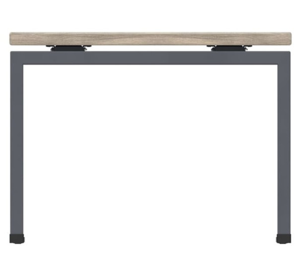 Стол журнальный AMF SIG-300 600 мм Черный графит Вяз Либерти Дымчатый-2