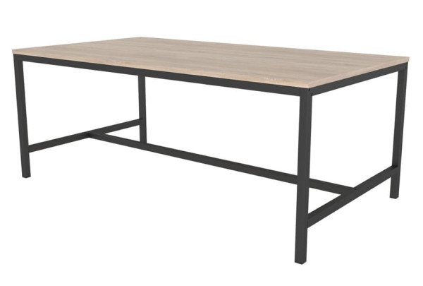 Стол журнальный AMF Triton 1300 Дуб Сонома/Черный графит-0