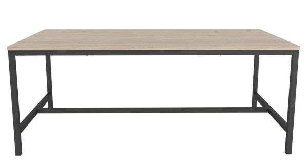 Стол журнальный AMF Triton 1300 Дуб Сонома/Черный графит-3