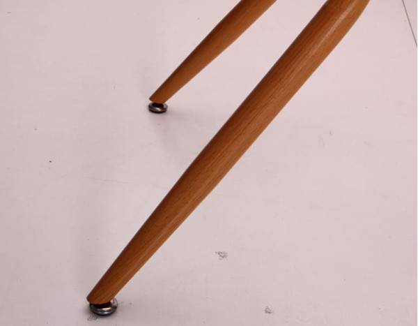 Стіл журнальний AMF Willow Каркас бук/Скло прозоре-8