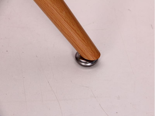 Стіл журнальний AMF Willow Каркас бук/Скло прозоре-9