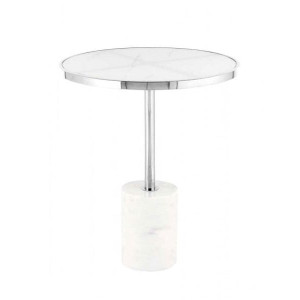 Кавовий стіл Arhome Nani SM525 Silver / White