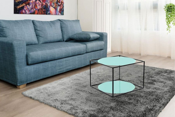 Журнальный cтол Arhome Cube SM110 Green/Black-2