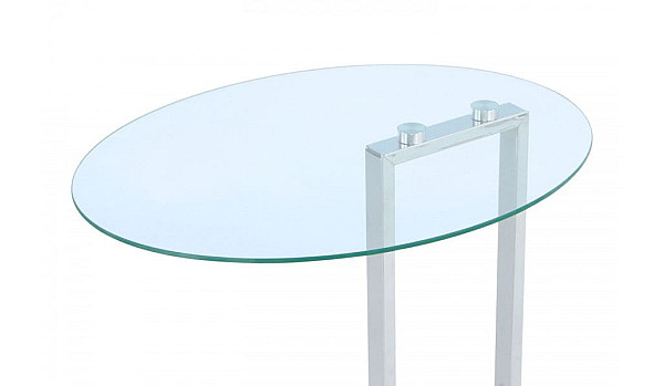 Кофейный cтол Arhome Mark SM175 Transparent / Chrom Кофейный cтол Arhome Mark SM175 Transparent / Chrom-1