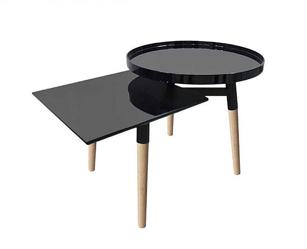 Журнальний стіл Arhome Stone DM210 Black-0