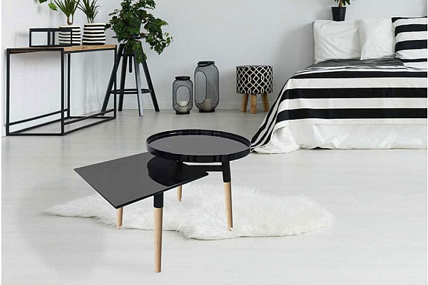 Журнальний стіл Arhome Stone DM210 Black-2