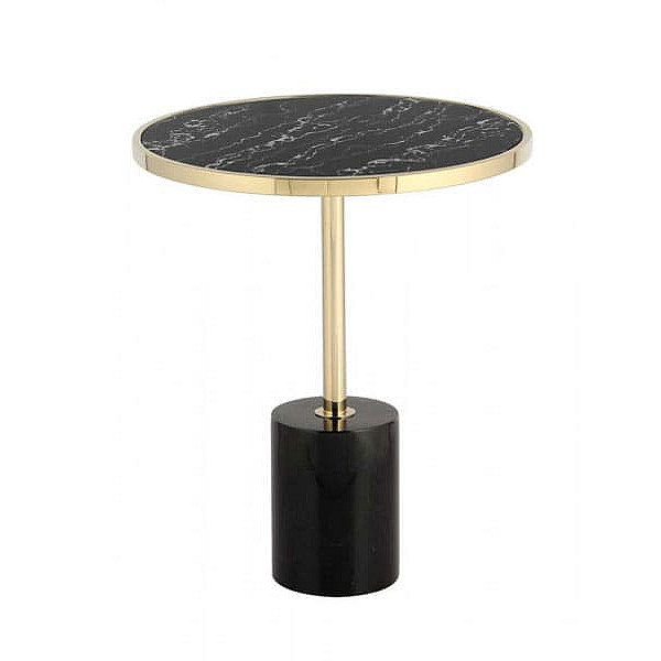 Кофейный cтол Arhome Nani SM525 Gold / Black-0