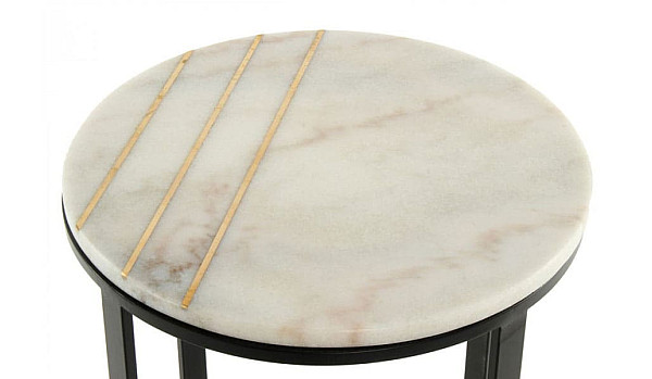 Кавовий стіл Arhome Logos KM325 White Кавовий стіл Arhome Logos KM325 White-1