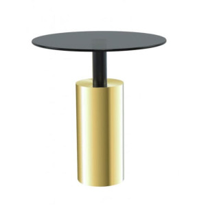 Кавовий стіл Arhome Rosy SM525 Grey / Gold