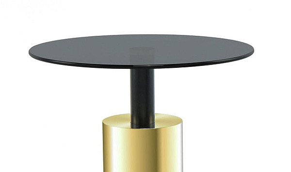 Кофейный cтол Arhome Rosy SM525 Grey / Gold Кофейный cтол Arhome Rosy SM525 Grey / Gold-1