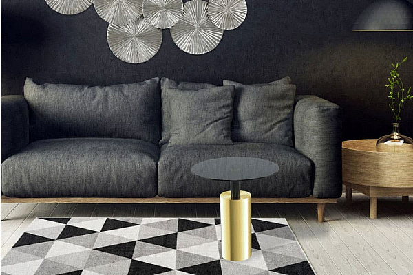 Кофейный cтол Arhome Rosy SM525 Grey / Gold Кофейный cтол Arhome Rosy SM525 Grey / Gold-2