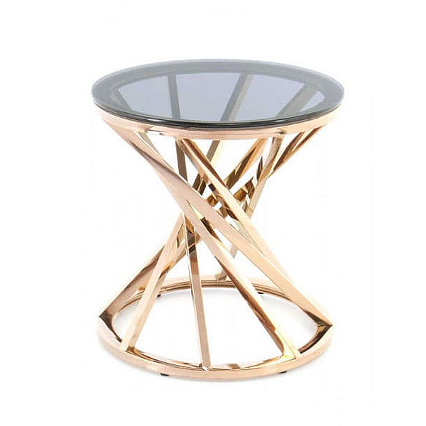 Кавовий стіл Arhome Favor SM225 Grey / Pinkgold-0