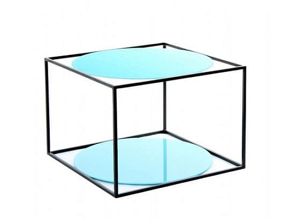 Журнальный cтол Arhome Cube SM110 Blue / Black-0