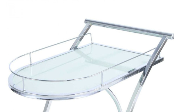 Кавовий стіл Arhome Haris SM125 White / Chrome Кавовий стіл Arhome Haris SM125 White / Chrome-1