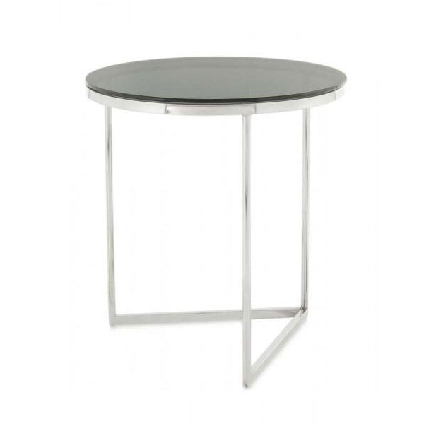 Кофейный cтол Arhome Robin SM225 Black / Silver Кофейный cтол Arhome Robin SM225 Black / Silver-0