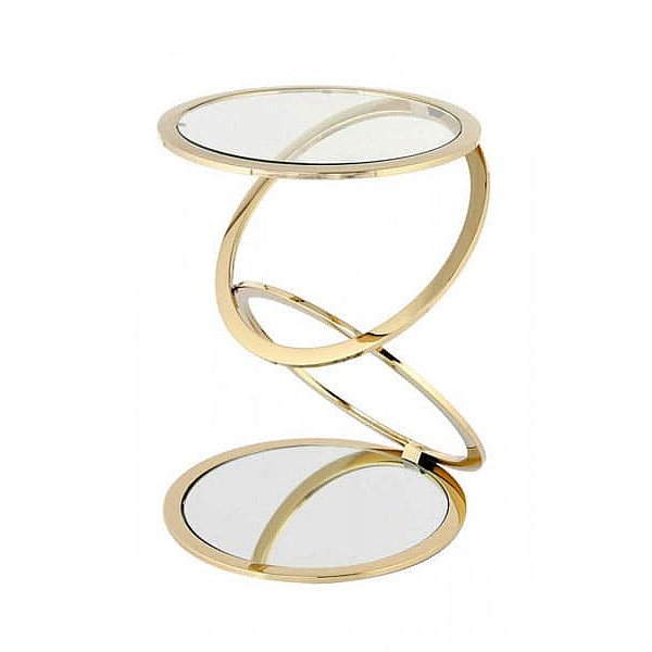 Кавовий стіл Arhome Chain SM525 Gold-0