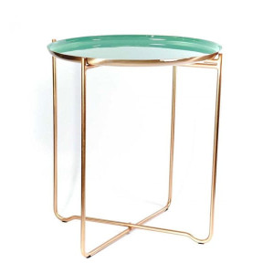 Журнальний стіл Arhome Elsa M310 Green / Copper