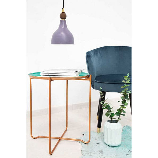 Журнальний стіл Arhome Elsa M310 Green / Copper Журнальний стіл Arhome Elsa M310 Green / Copper-2