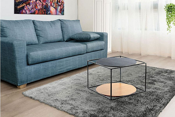 Журнальний стіл Arhome Cube SM110 Brown / Black / Black Журнальний стіл Arhome Cube SM110 Brown / Black / Black-2