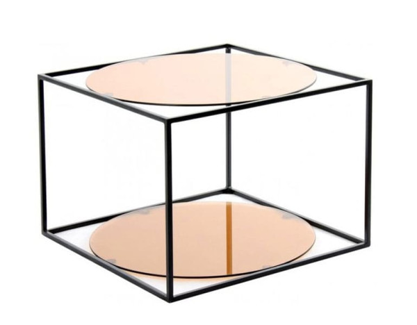 Журнальний стіл Arhome Cube SM110 Terra/black-0