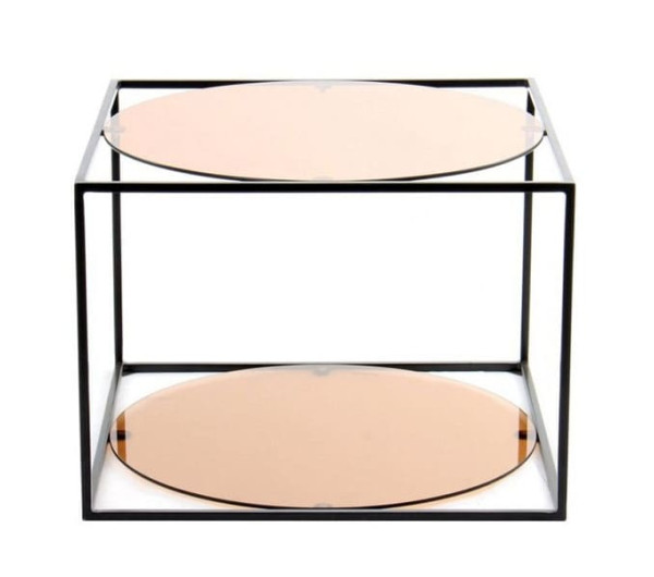 Журнальний стіл Arhome Cube SM110 Terra/black-1