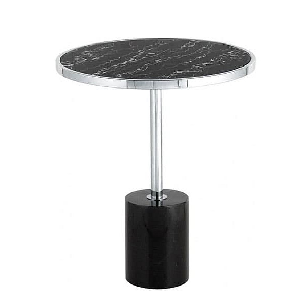 Кофейный cтол Arhome Nani SM525 Silver/Black-0