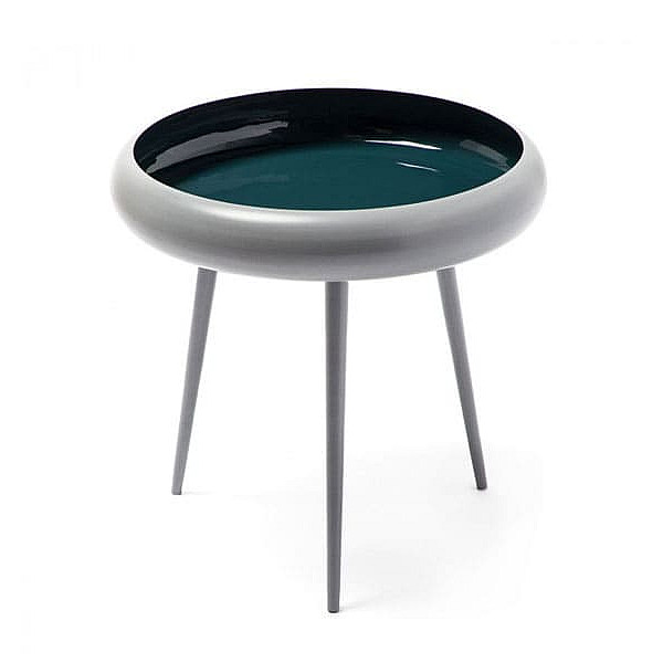 Журнальний стіл Arhome Bowl M210 Grey / Turquoise Журнальний стіл Arhome Bowl M210 Grey / Turquoise-0