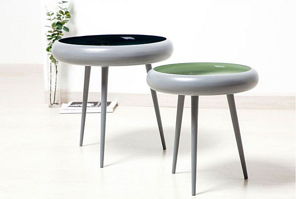 Журнальний стіл Arhome Bowl M210 Grey / Turquoise Журнальний стіл Arhome Bowl M210 Grey / Turquoise-2