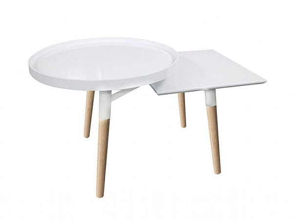 Журнальний стіл Arhome Stone DM210 White-0