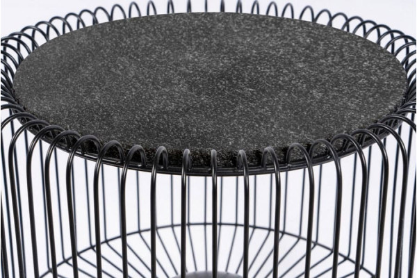 Кофейный cтол Arhome Spider M125 Black/Silver-1