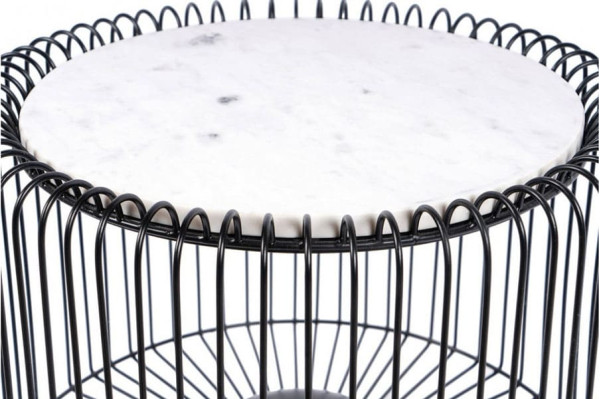 Кофейный cтол Arhome Spider M125 White/Silver Кофейный cтол Arhome Spider M125 White/Silver-1