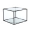 Журнальний стіл Arhome Cube SM110 Clear/Black-0-thumb