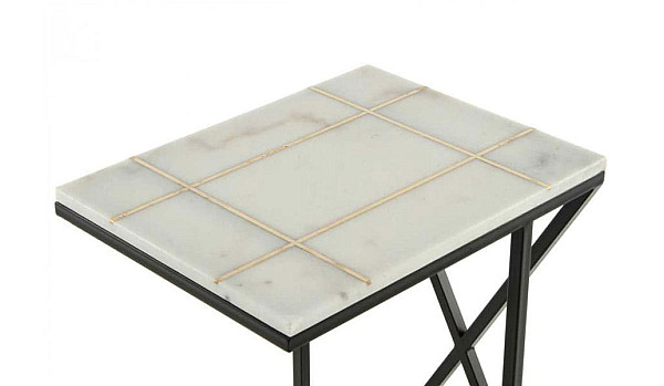 Кавовий стіл Arhome Lester KM125 White-1