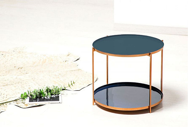 Кавовий стіл Arhome Rosta M610 Darkblue / Grey Кавовий стіл Arhome Rosta M610 Darkblue / Grey-2