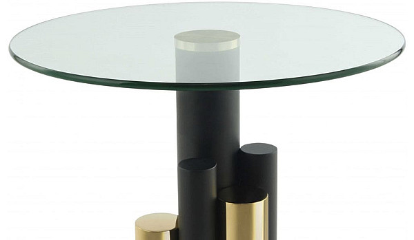 Кофейный cтол Arhome Shuttle 225 Gold/Clear Кофейный cтол Arhome Shuttle 225 Gold/Clear-1