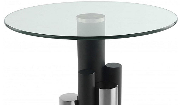 Кофейный cтол Arhome Shuttle 225 Silver/Clear-1