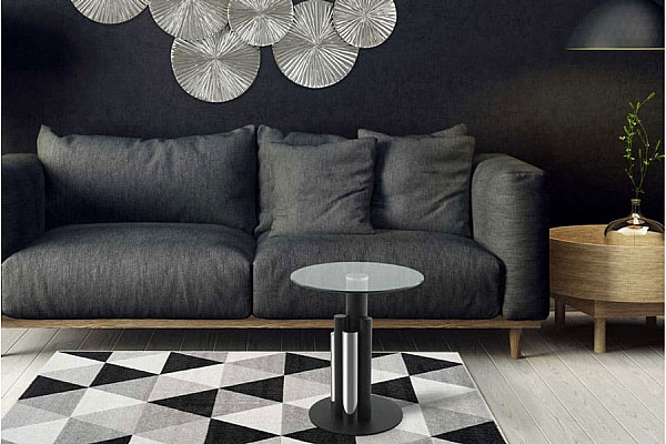 Кофейный cтол Arhome Shuttle 225 Silver/Clear-2