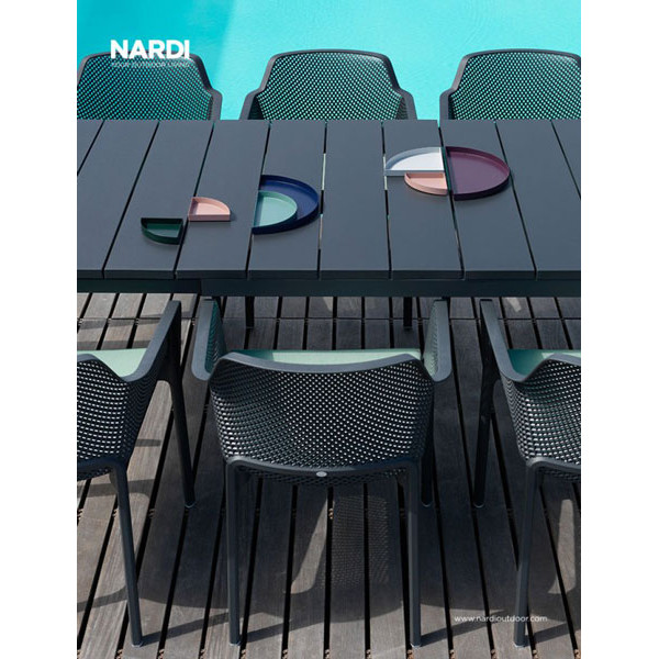 Розкадний стіл Nardi Rio 210 Extensible Antracite Vern Antracite Розкадний стіл Nardi Rio 210 Extensible Antracite Vern Antracite-1